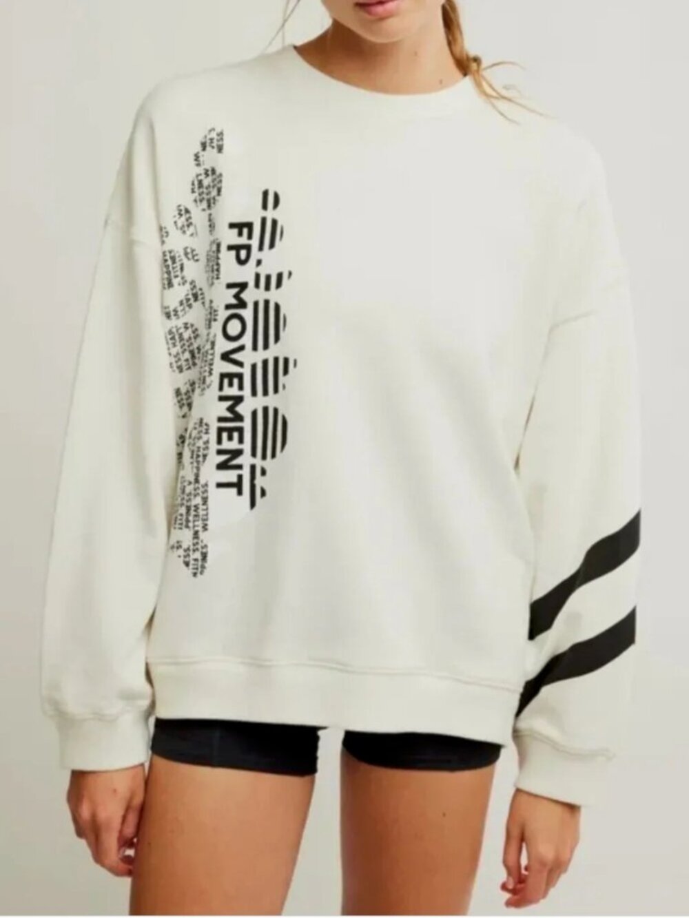 Free People Movement Sweatshirt Oversized Pullover size M